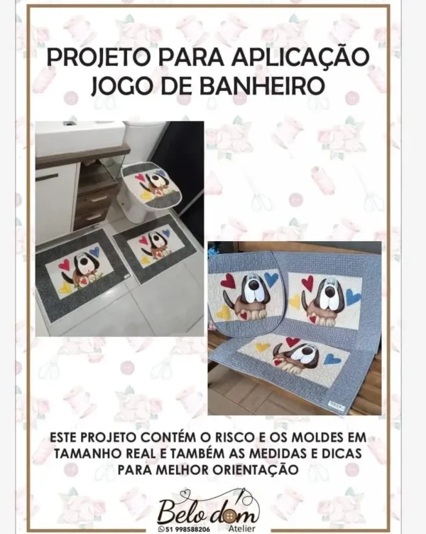 Projeto para Aplicação Jogo de Banheiro Buldog